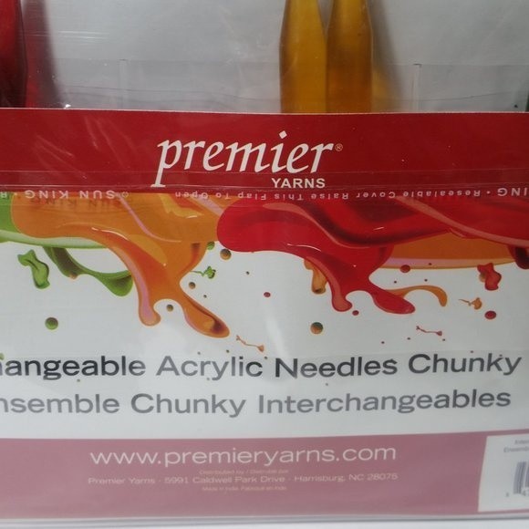 Interchangeable Acrylic Knitting Needle Chunky Set - Picture 3 of 9